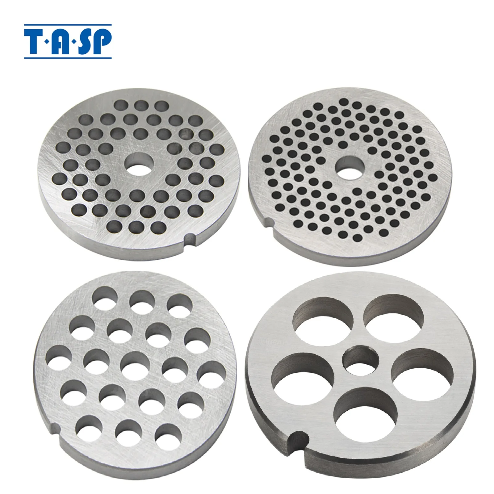 Disco de Picadora de Carne TASP de 62 mm, Piezas de Repuesto para Picadoras Bosch MFW66020 MFW3X10W Zelmer 586.8 886.8 986.8 987.8 Kenwood MG450 MG510