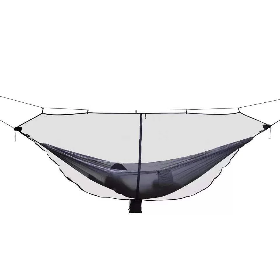 Mosquitera colgante separadora portátil de viaje ligera al aire libre, red para insectos para hamaca de Camping
