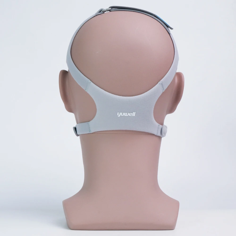 Mascarilla CPAP Yuwell YF-06 con Arnés, Mascarilla Completa Auto CPAP APAP BIPAP para Máquina de Respiración Médica, Apnea del Sueño, Anti Ronquidos