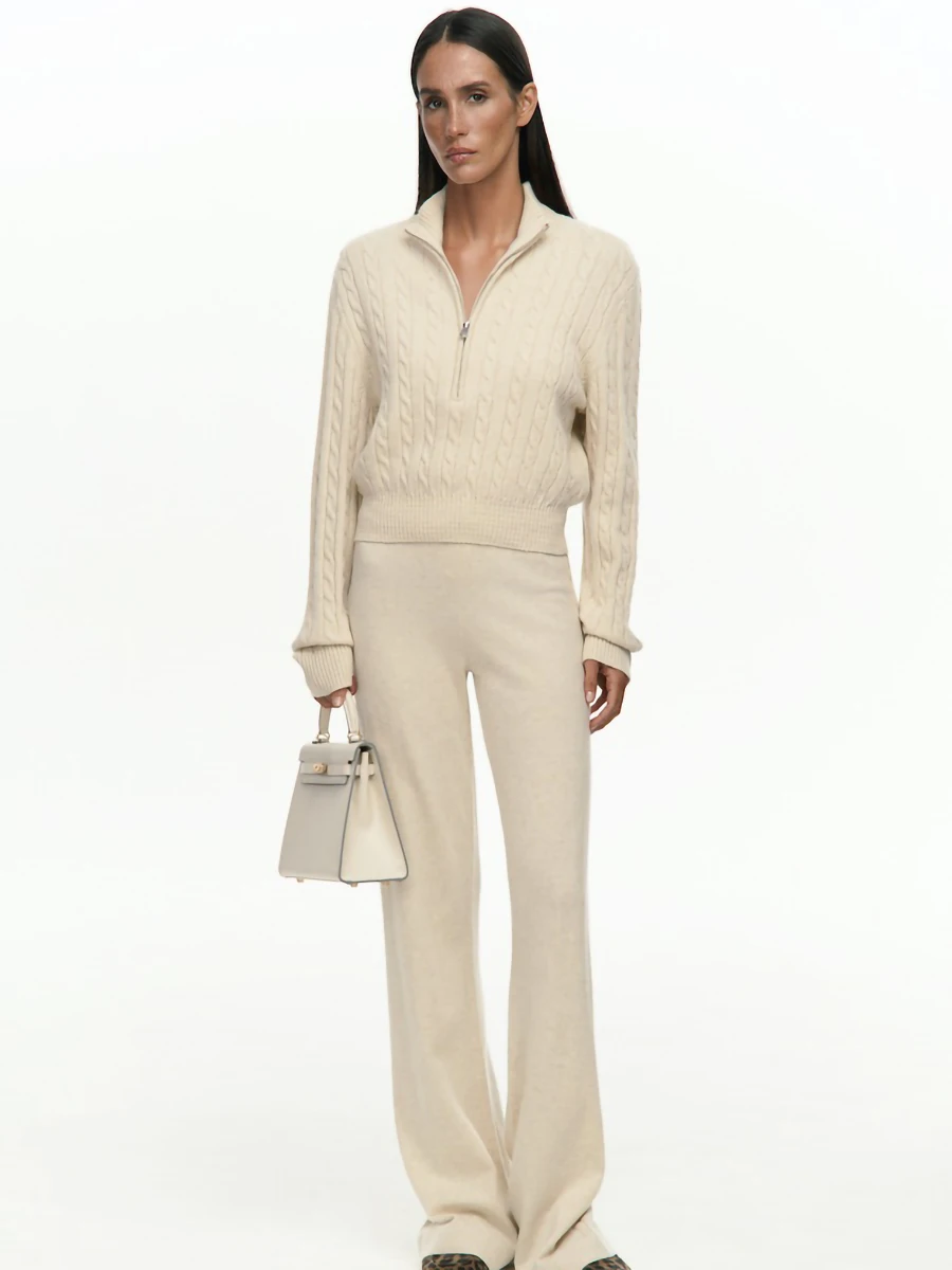 Conjunto de Dos Piezas para Mujer Wolfeel 2026, Moderno y Sencillo, de Manga Larga y Pantalón Largo, Ideal para Uso Casual en el Hogar