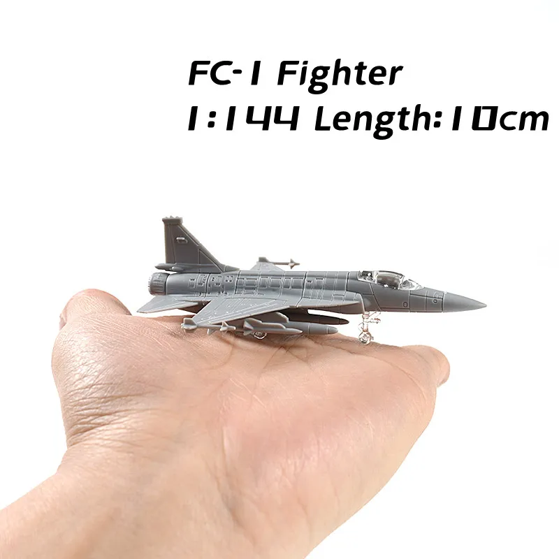 Modelo de Avión de Combate 4D 27 Estilos 1:144, Modelo de Helicóptero Armado, Avión de Reconocimiento, Juguete de Plástico para Armar sin Pegamento