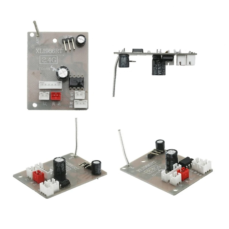 Piezas del receptor placa circuito para MN78 MN82 1/12 suministros coche Control remoto QX2D