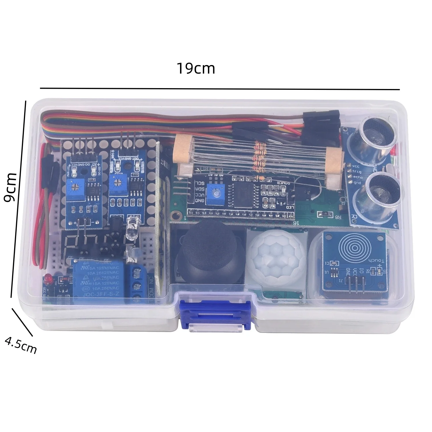 Kit de iniciación para principiantes, conjunto de bricolaje adecuado para UNO R3, MEGA2560 + 1602 + 0,96 pulgadas