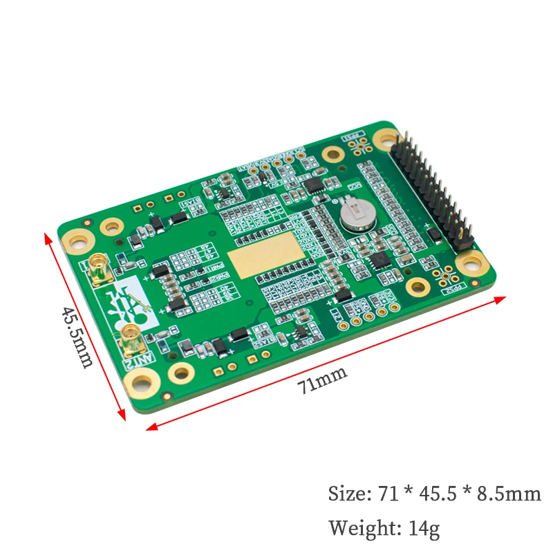 Tablero receptor de antena UM982 EVB RTK, posicionamiento de alta precisión, GNSS, GPS, BD, Galileo, Glonass
