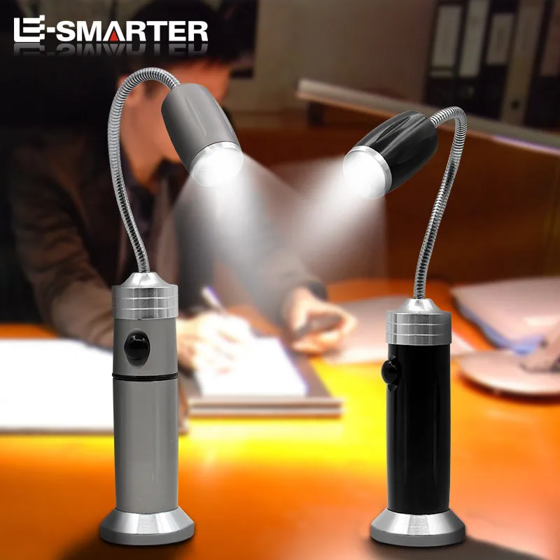 Linterna LED Luz para barbacoa al aire libre Lámpara de parrilla superbrillante con zoom ajustable 360 °   Antorcha de trabajo de emergencia para acampar con base magnética