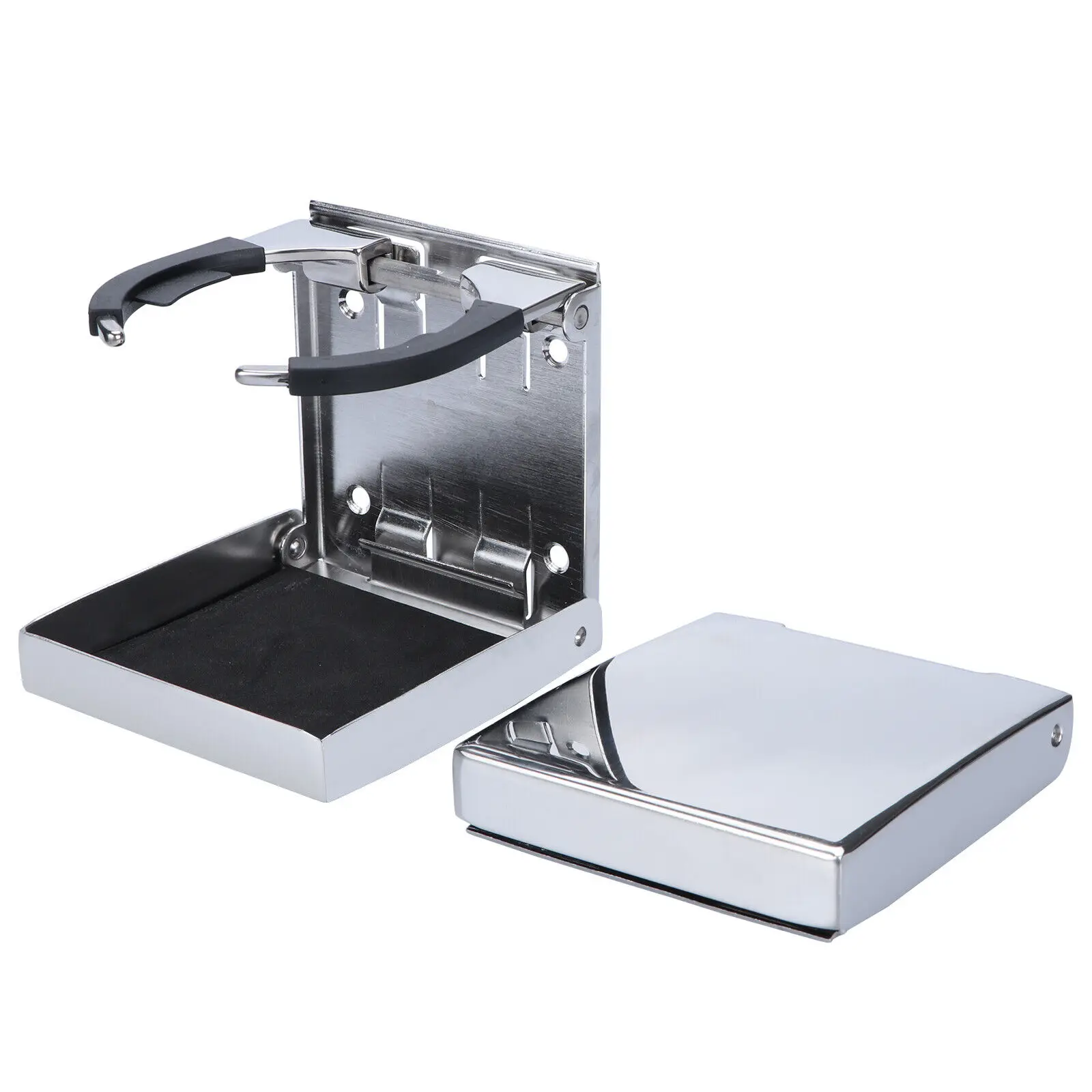 Accesorios para barcos, portavasos plegable de acero inoxidable para yates marinos, camiones, RV