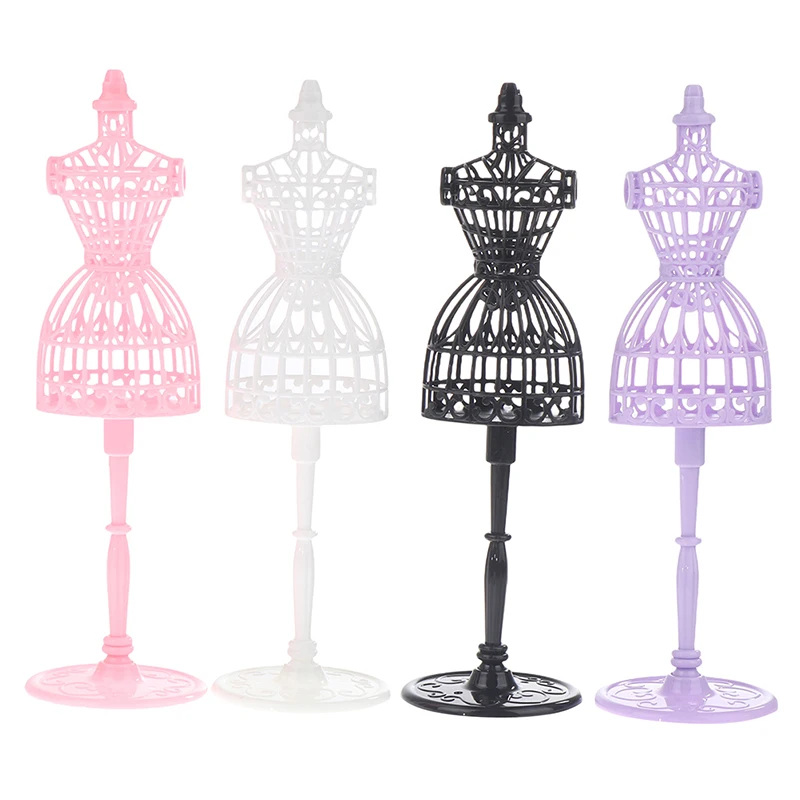 Maniquí hueco modelo percha soporte estante para muñecas niñas fantasía muñeca soporte de exhibición vestido ropa vestido muñeca Accesorios