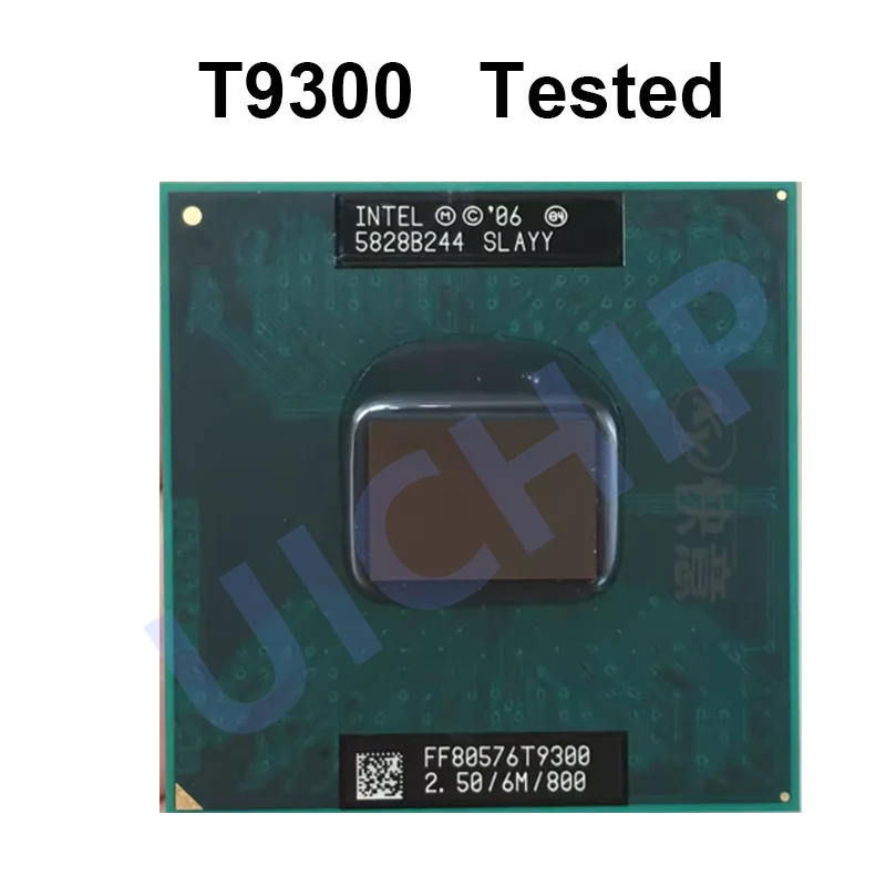 Procesador de ordenador portátil Core 2 Duo T9300, 100% Original, PGA 478, para HM55