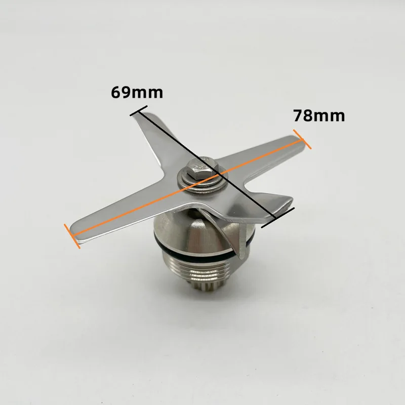 Cuchillas trituradora de hielo con cuchillo TWK 767 800, 2 uds., acero inoxidable 767 800 G5200 endurecido, seis mezclas para licuadora vitamix