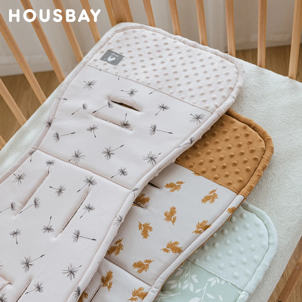 Cojín para cochecito y funda para cinturón de seguridad, 2 unidades/juego, almohadilla Universal para asiento de cochecito de bebé, alfombrilla suave para cochecito de niño, accesorios para cochecito