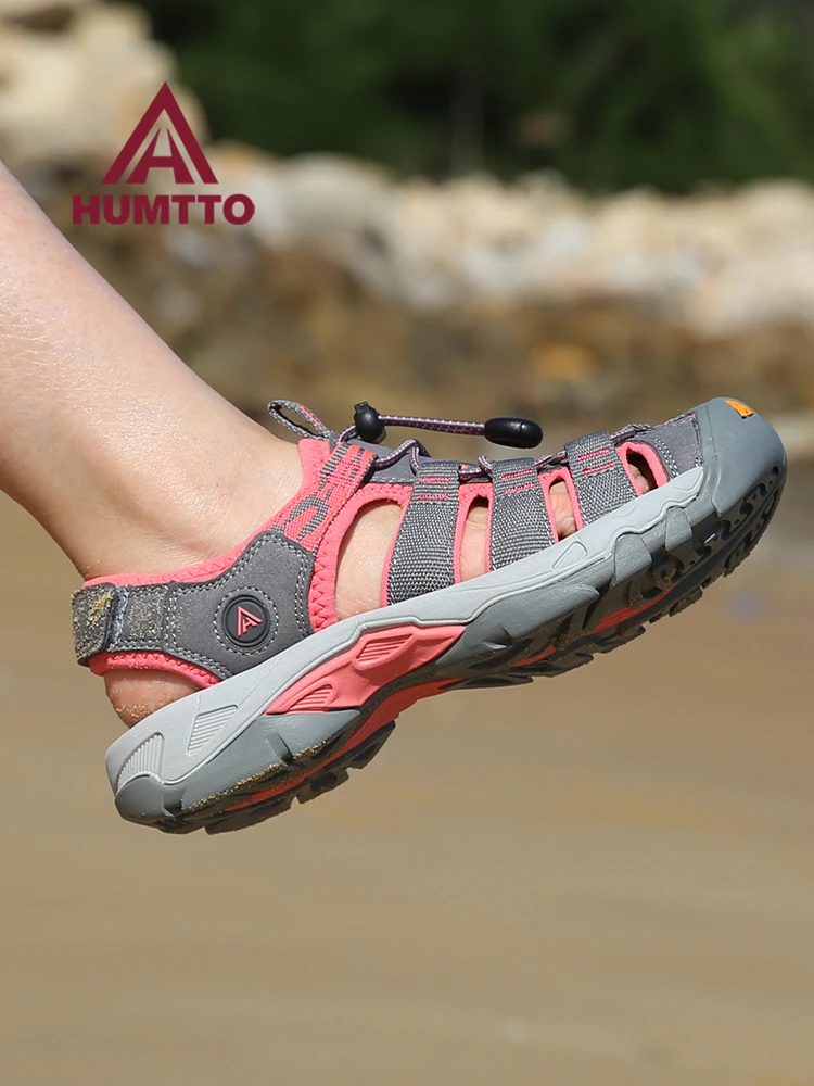 Sandalias HUMTTO para Mujer, Zapatos de Agua para Exteriores, Zapatillas de Vadeo Ligeras de Secado Rápido, Zapatos de Playa Transpirables para Hombre