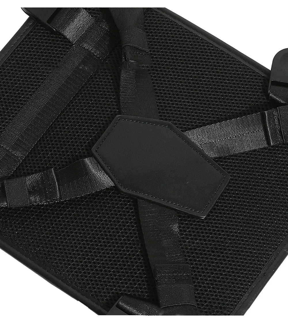 Kit de Herramientas Multifuncional Profesional para Barbería con Correa para el Hombro, Bolsa de Pecho, Tijeras, Peine, Bolsa para Herramientas de Peluquería para Salón y Hogar