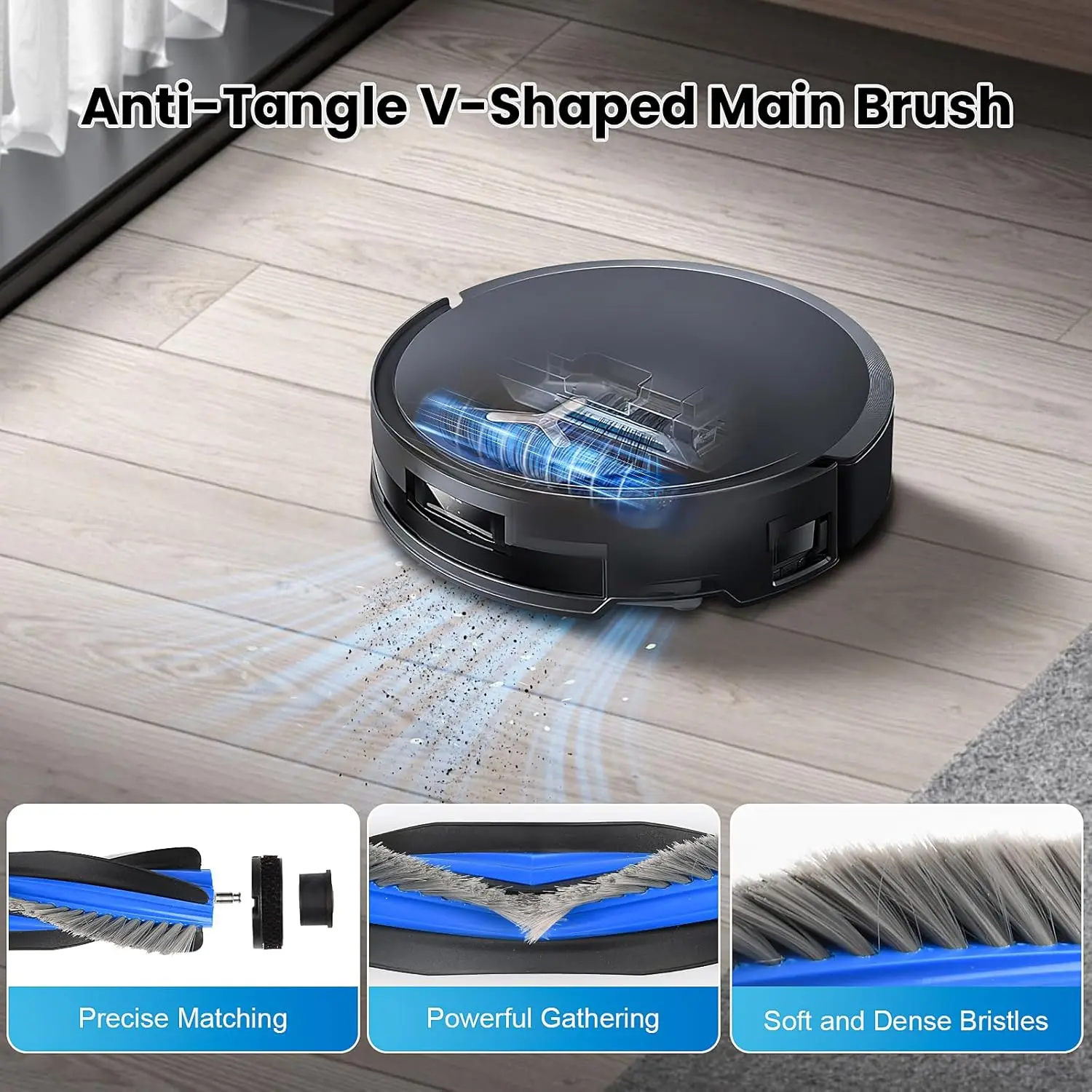 ECOVACS T50 PRO OMNI / T50 OMNI accesorios cepillos laterales principales paños de fregona filtros HEPA bolsas de polvo Robot repuestos de aspiradora