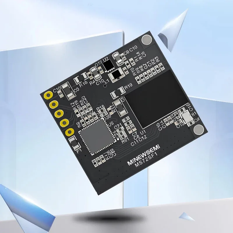 Módulo de Radar de Onda Milimétrica MS72SF1 de 60 GHz, Sensor de Detección de Presencia Humana, Detección de Movimiento y Estacionamiento en Interiores para Automatización del Hogar Inteligente