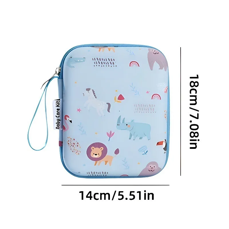 Juego para madre y bebé, cortaúñas para niños, comederos para medicamentos, juego de 20 piezas, cepillo de peine, juego de cuidado de bolsa EVA