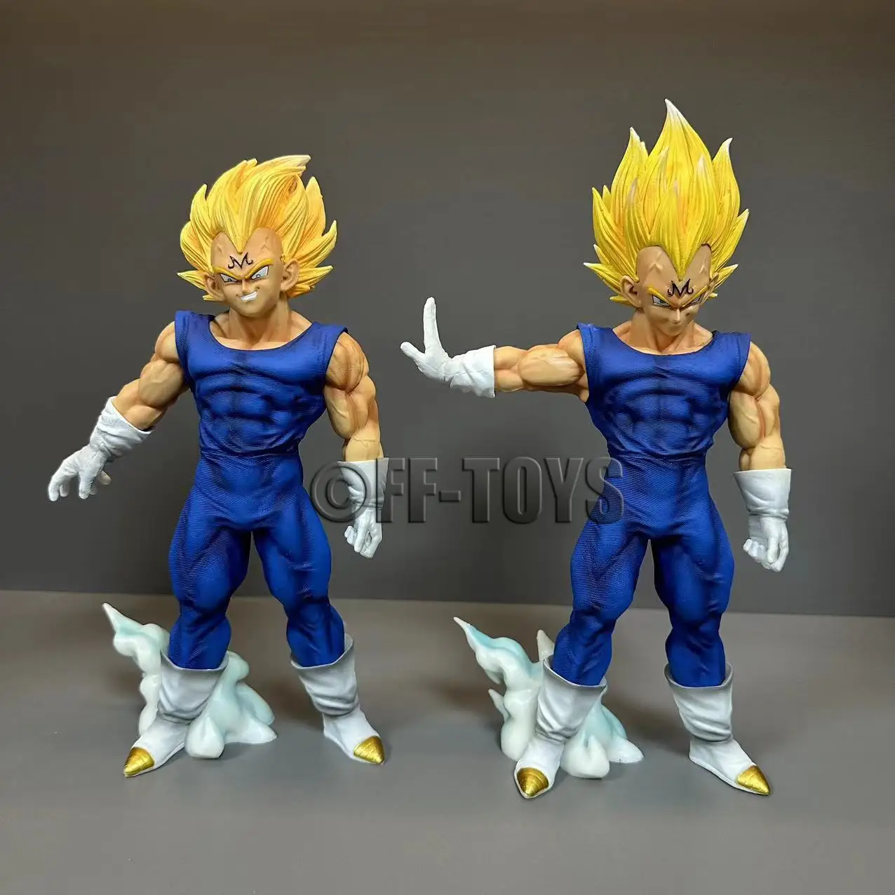 Figura de Anime Dragon Ball Z, Figura de Majin Vegeta de 26 cm, Figuras de Acción de PVC, Colección de Modelos de Juguetes, Regalos