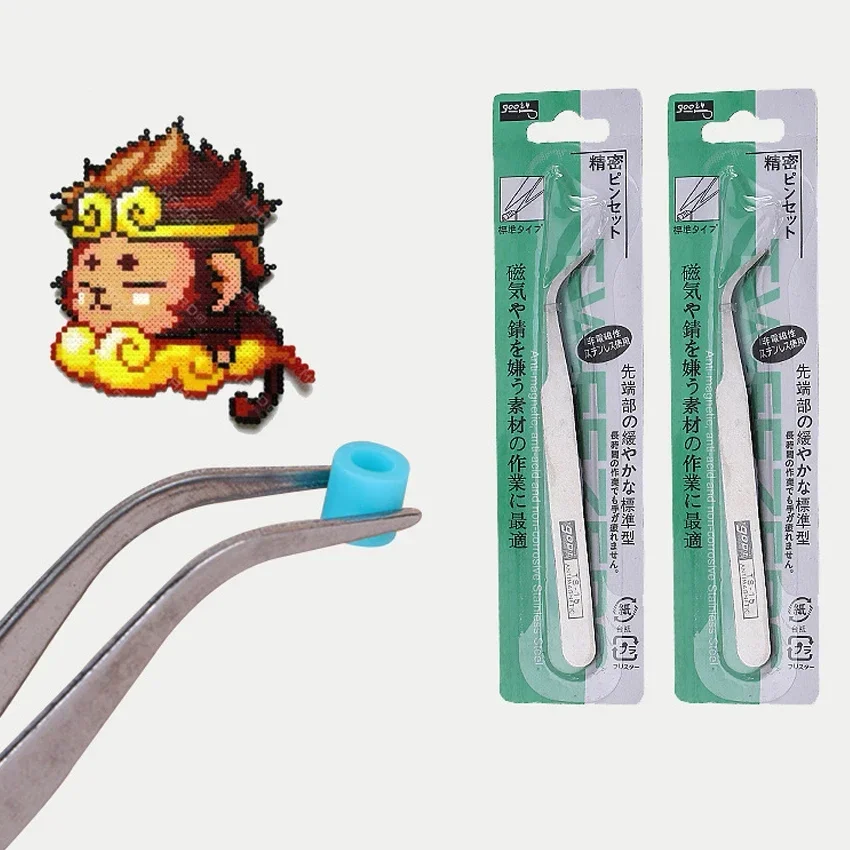 Pinzas de cuentas Hama de 2,6mm, patrones de Clip Hama Bea para cuentas de fusibles, herramienta de cuentas Perler, accesorios de cuentas de joyería de hierro, juguete para niños