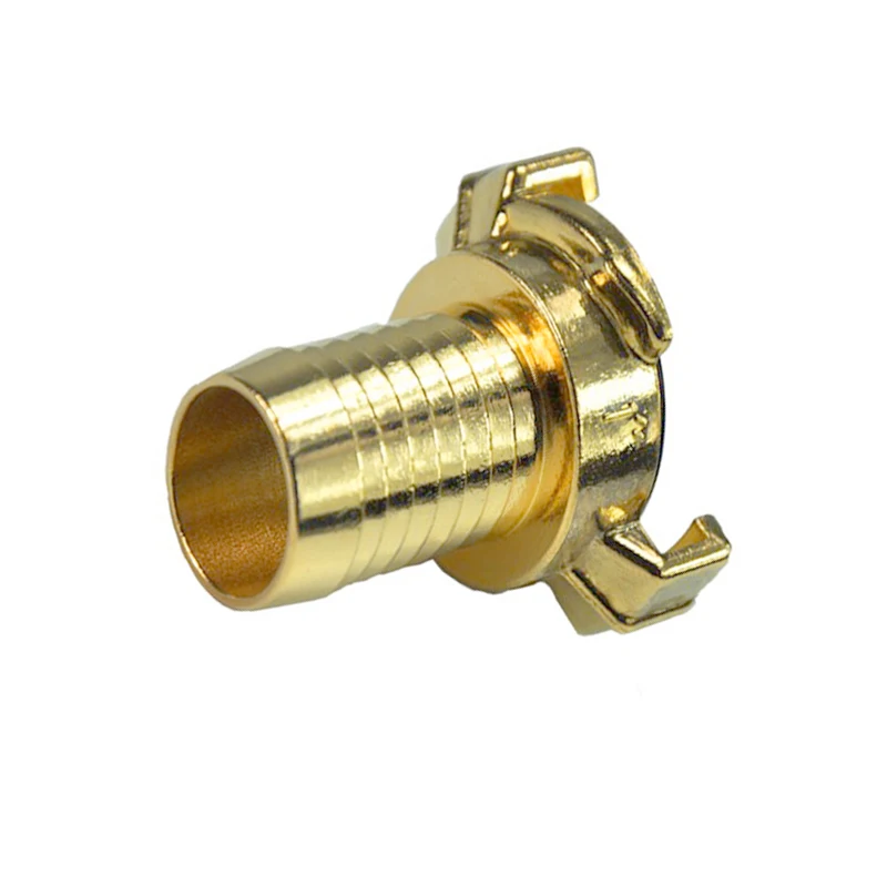 Conectores de grifo de acoplamiento de garra de accesorios de agua de conexión rápida tipo latón para conector de manguera de jardín