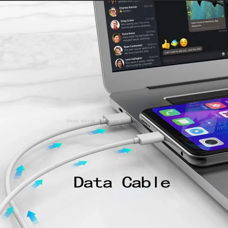 Cables de datos Micro USB-A tipo C cortos de 0,25 M/0,5 M, cargador de carga rápida para Samsung, Huawei, Android, Cable de banco de energía para teléfono móvil