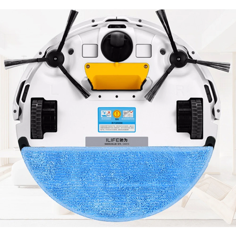 Accesorios para Aspiradora ILife V5S V5 Pro X5 V5 V3 V5S Pro V50 V55: Cepillo Lateral, Filtro HEPA, Paño de Limpieza, Pasta Mágica