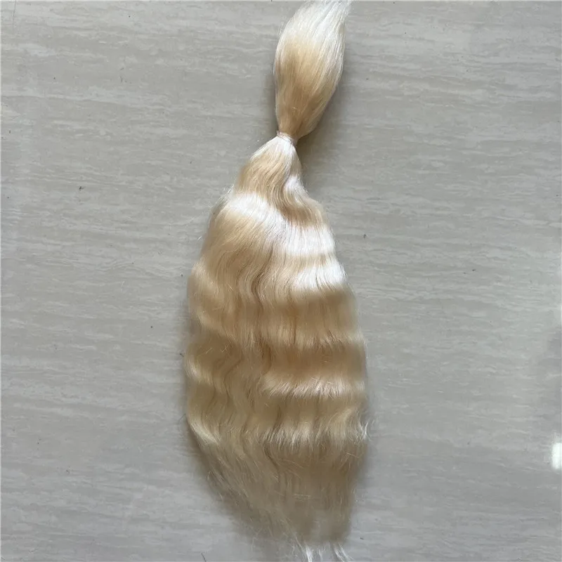 Lo último en Mohair puro para muñeca Reborn/Muñeca BJD marrón té dorado marrón 6 colores muñeca Reborn accesorio de muñeca Mohair enraizado a mano