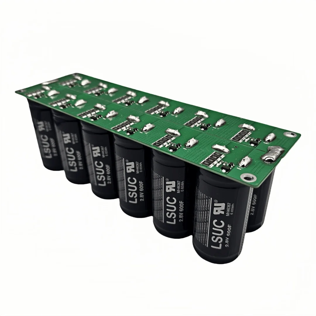 Módulo de Batería de Condensador Super Farad LSUC 16V200F, Fuente de Alimentación de Gran Capacidad para Rectificador de Arranque Automotriz