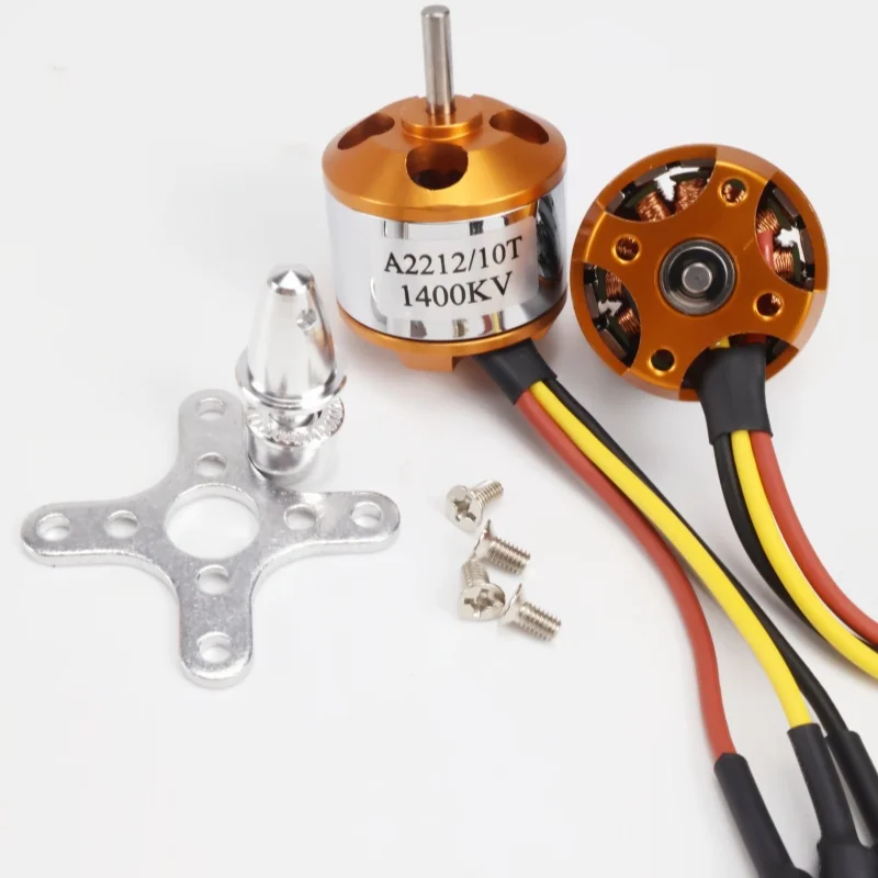 XXD A2212 2212 1000KV 1400KV 2200KV 2450KV Motor sin escobillas para avión RC Drones multirotor de ala fija