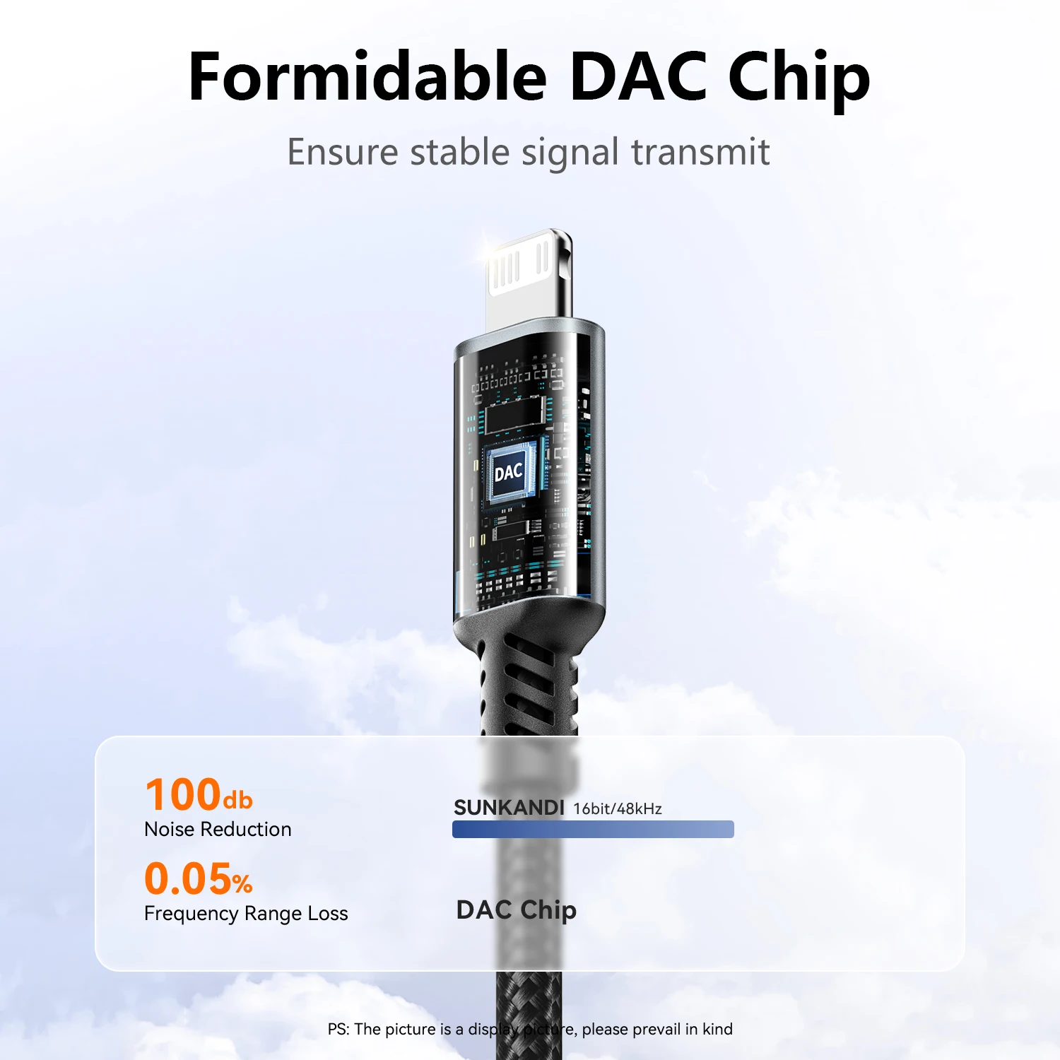 Adaptador SUNKANDI USB Tipo C a Conector de Auriculares Hembra de 3.5mm, Cable Adaptador de Audio USB C a Aux para iPad, Samsung, MacBook