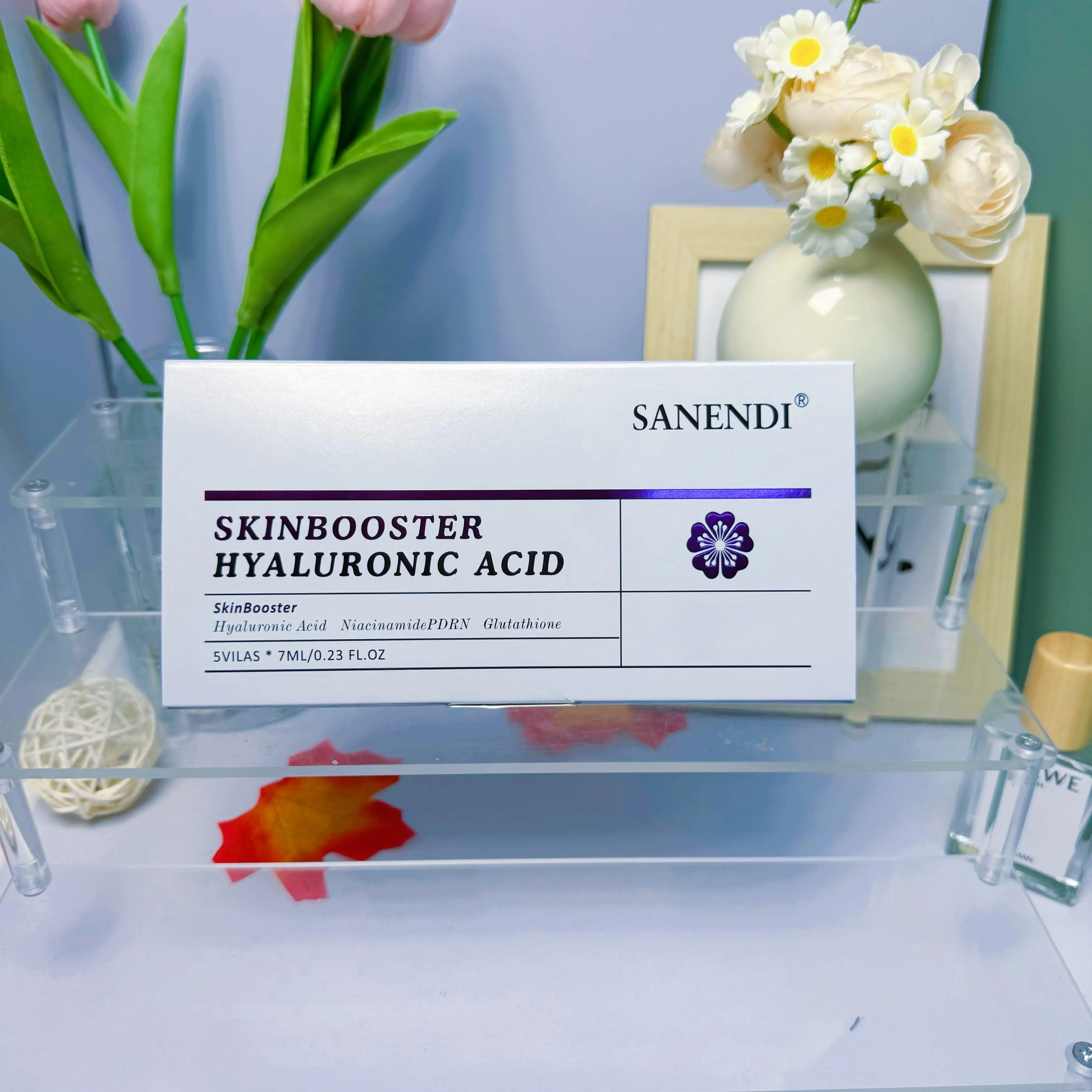SKINBOOSTER Ácido HYALURÓNICO: una solución para oscurecer el rostro y una textura de piel pobre: piel suave y brillante BOOSTER