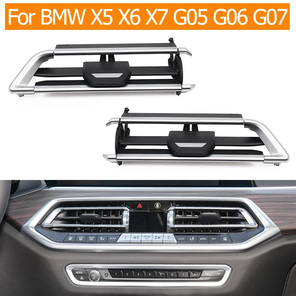 Kit de reparación de rejilla de salida de ventilación de aire acondicionado medio para salpicadero de coche, para BMW X5 X6 X7 Series G05 G06 G07 2019-2022 64119458543