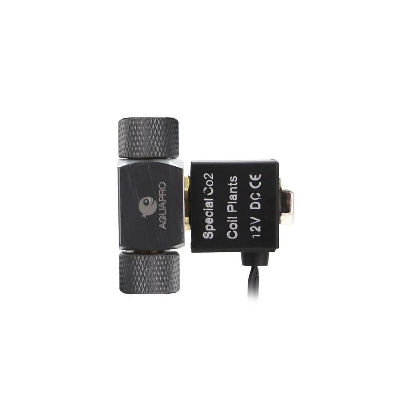 Válvula Solenoide de CO2 AQUAPRO, regulador de presión de 12V, interruptor de calibre para plantas acuáticas, accesorios para acuario, equipo de cilindro para tanques de peces