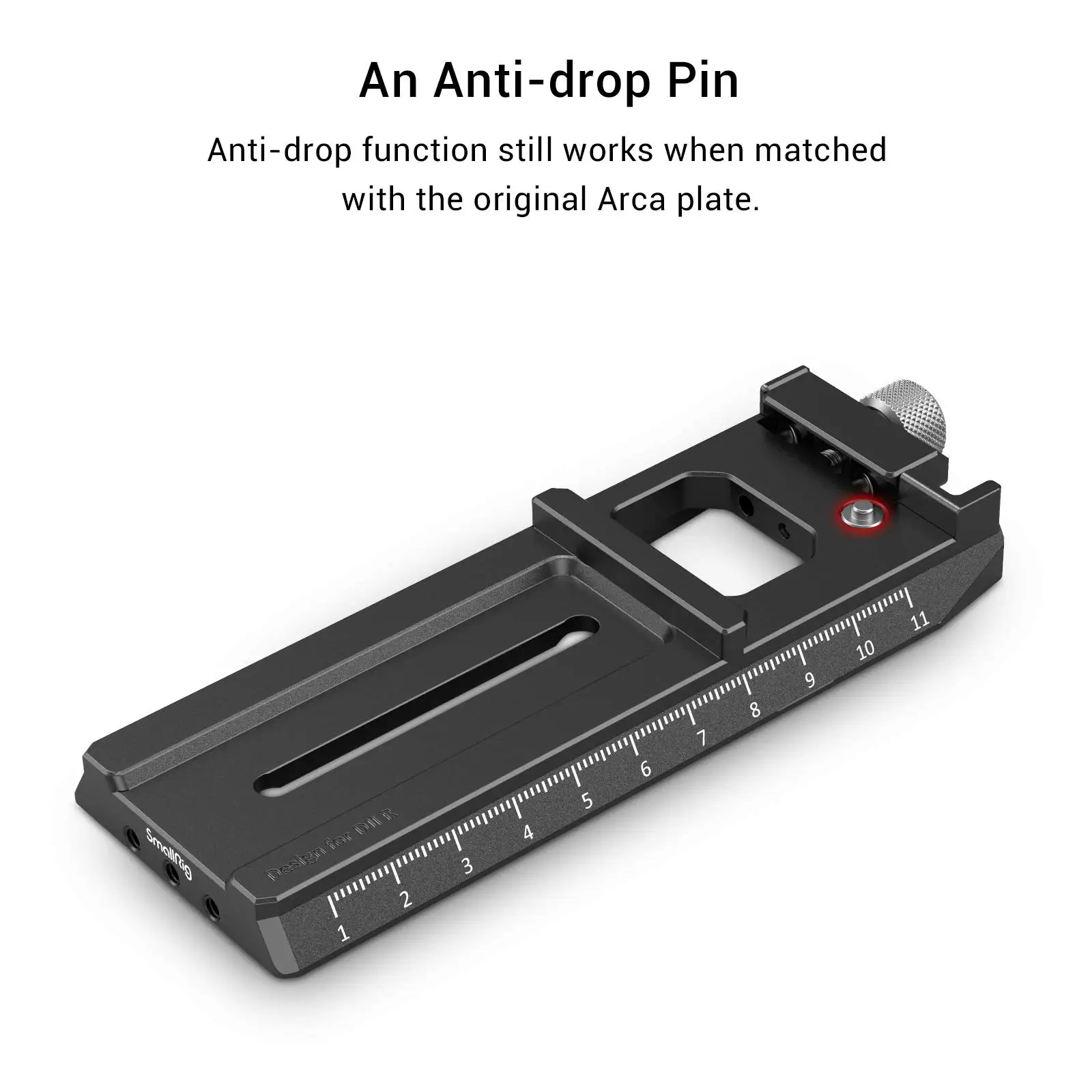 Placa de liberación rápida SmallRig con Arca-Swiss para DJI RS3 /RS3 Pro/ RS2/RSC2/Ronin-S/RS4 Pro Switch entre trípodes y cardán 3061