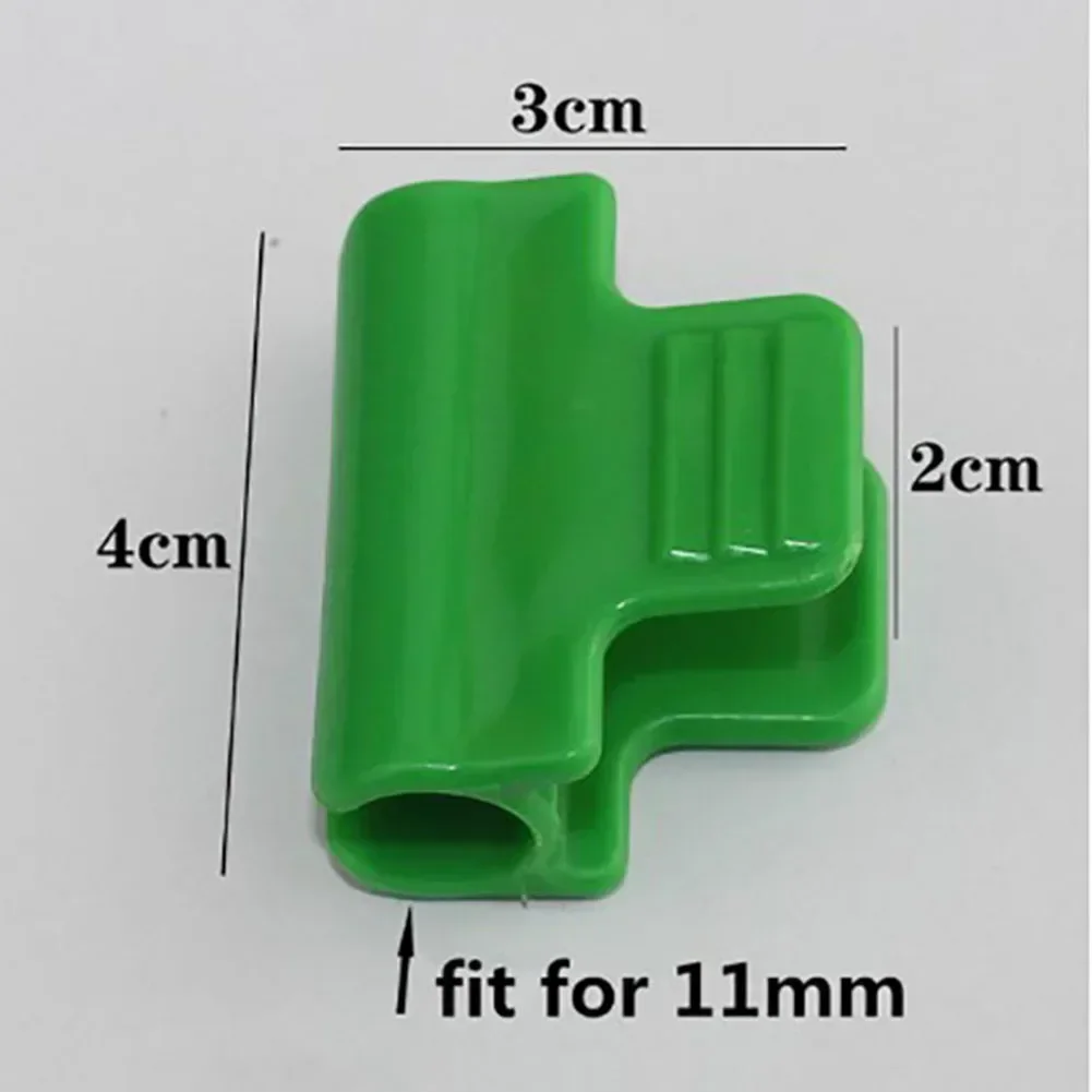 Reemplace tus clips de invernadero con alternativas resistentes, cubierta de fila de película, Clips de aro de túnel de red para plantas de 1116 mm