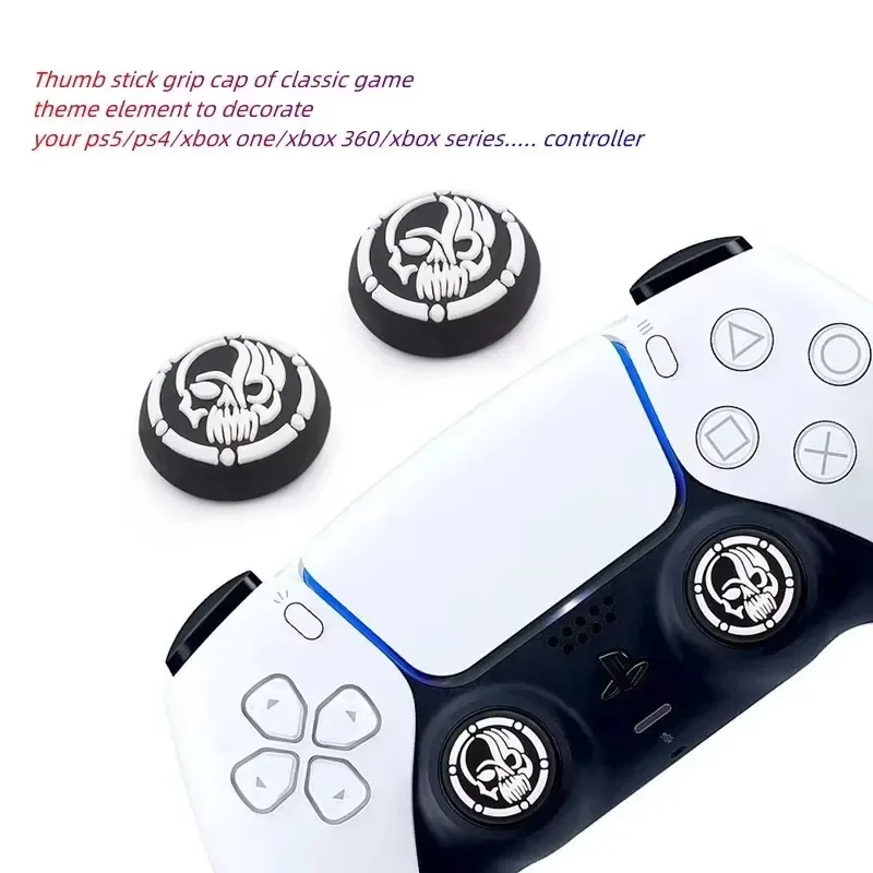 Fundas de silicona para los pulgares para controles de PS4, PS5, Playstation 5, Xbox Series XS, accesorios para joystick, tapas para los pulgares.