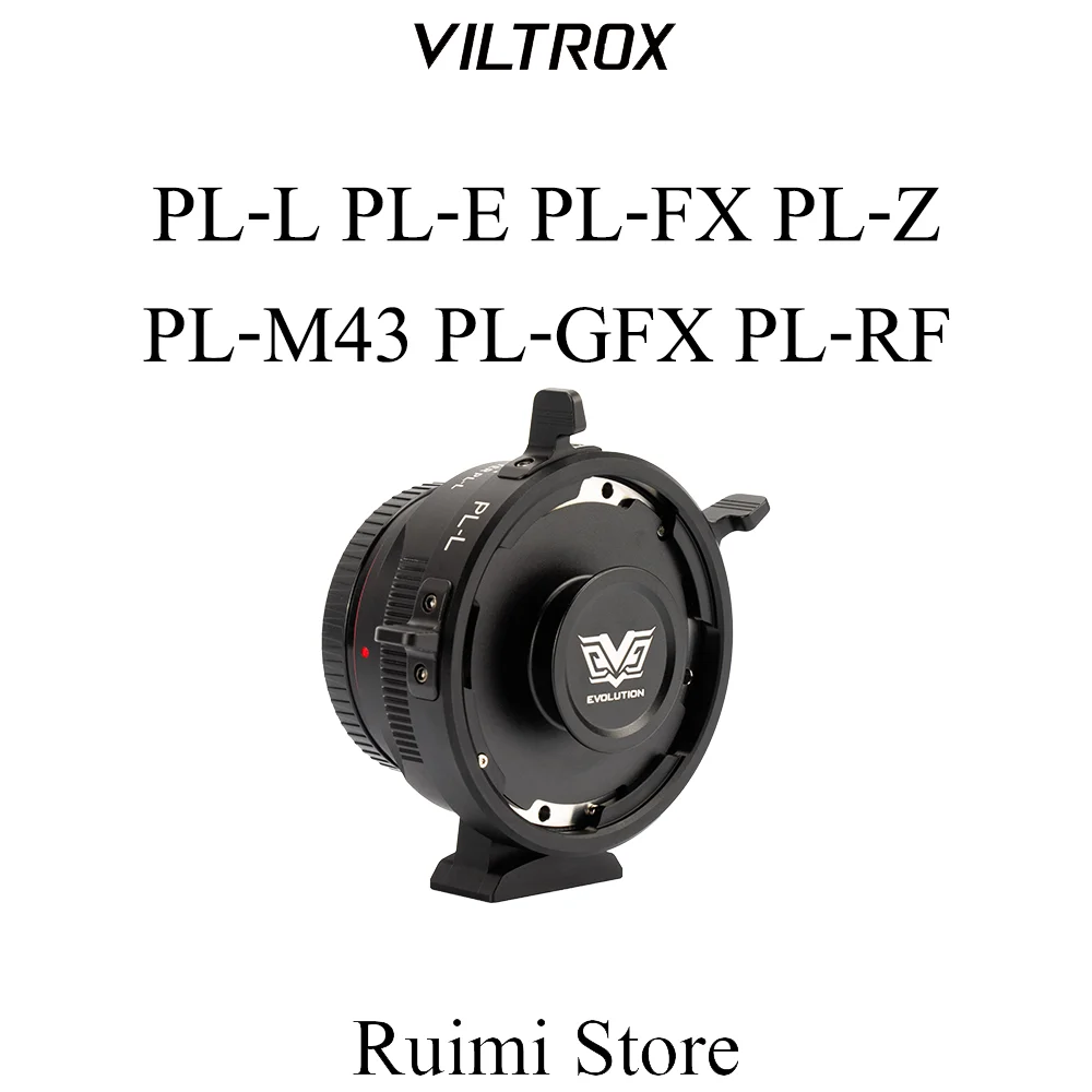 Adaptador de Lentes Viltrox Serie PL PL-L PL-E PL-FX PL-Z PL-M43 PL-GFX PL-RF