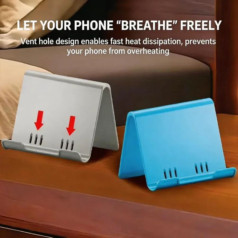 Soporte Ajustable y Plegable para Teléfono, Soporte Universal Portátil para Escritorio, Base Multiángulo para Smartphone