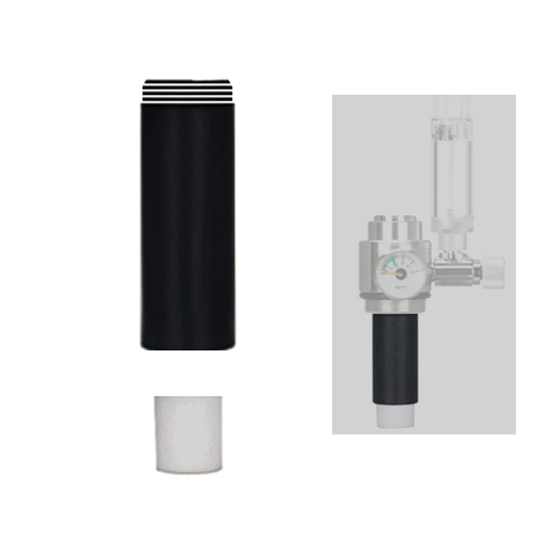 Elemento Filtrante de Fibra de Carbono para Generador de CO2 para Acuarios ZRDR, Tubo de Filtro para Peceras, Accesorios
