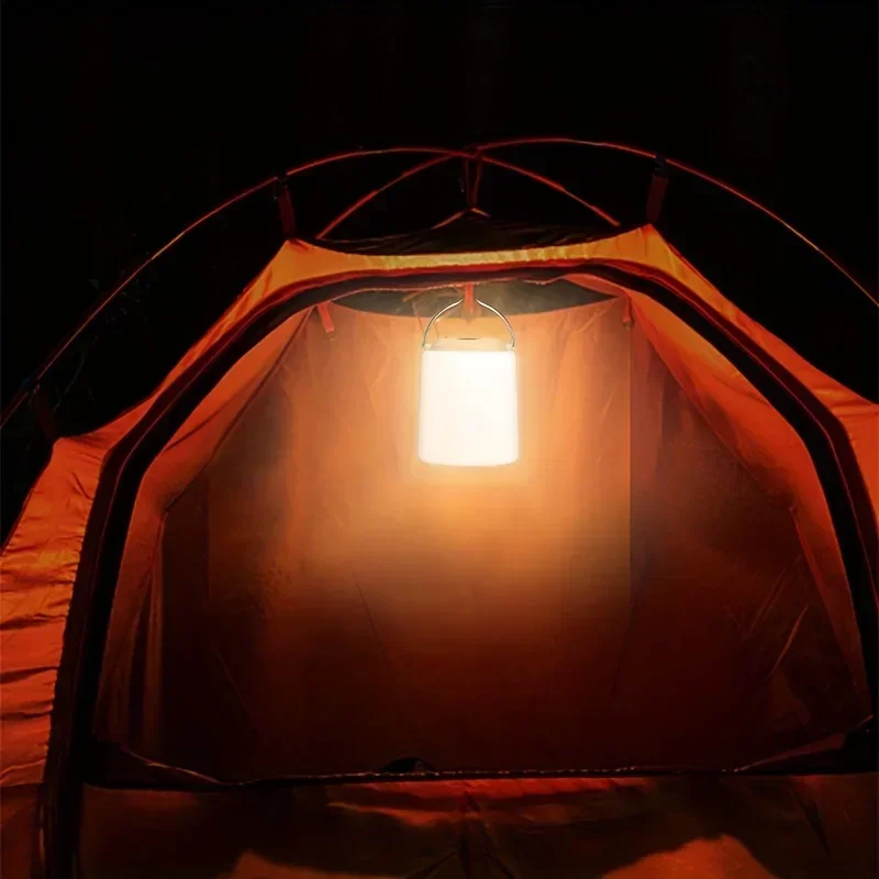Luces colgantes portátiles para exteriores, linterna de Camping recargable por USB, luz nocturna de emergencia, impermeable