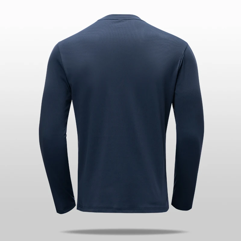 SBWL Camiseta Deportiva de Manga Larga para Hombre, de Alta Calidad, para Otoño, para Correr, Fitness, Deportes al Aire Libre, Informal de Negocios, Transpirable
