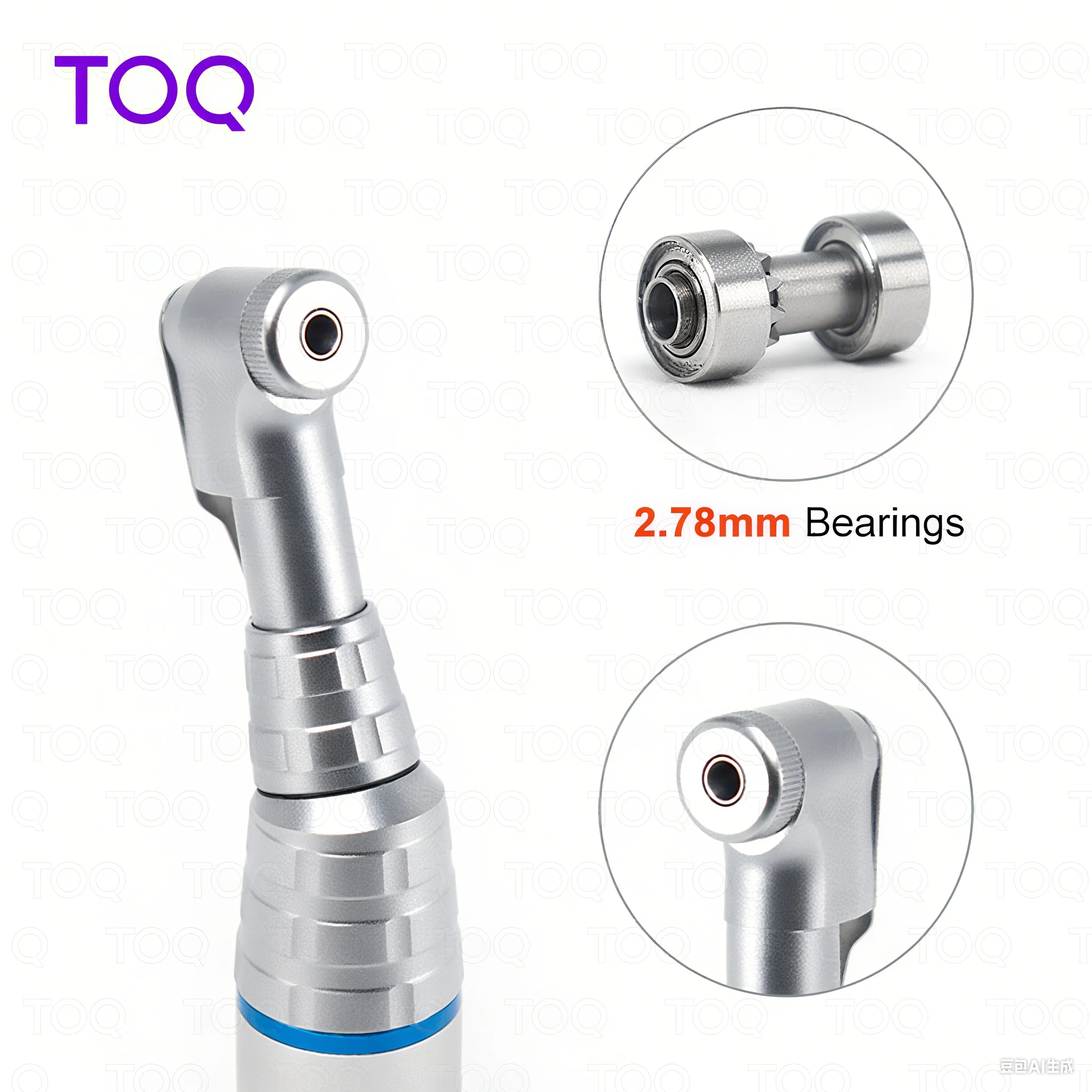 Nuevo tipo de llave, herramientas de pieza de mano de baja velocidad contraángulo Dental de baja rotación, portabrocas/tipo de llave de baja velocidad 22000-27000 RPM
