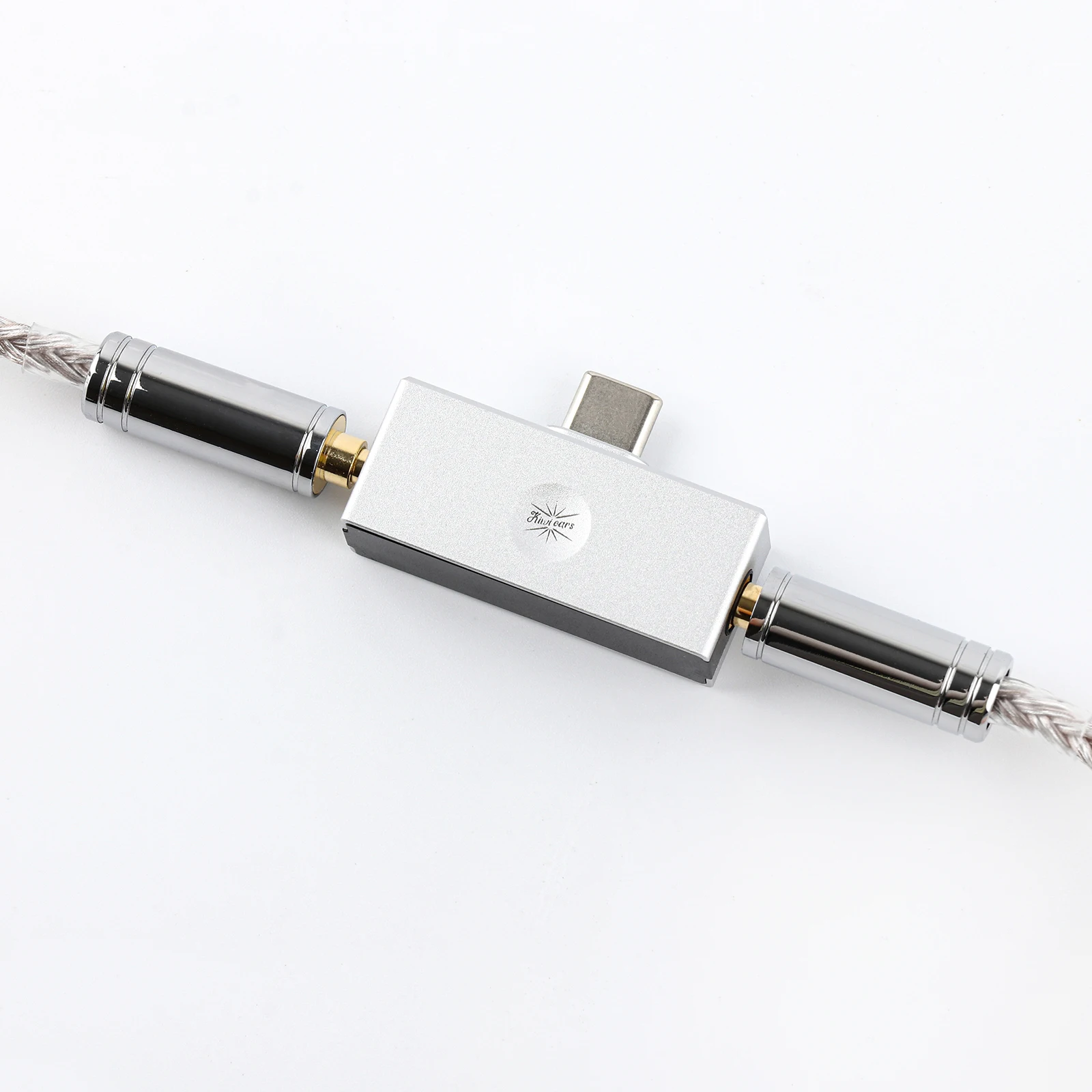 Linsoul Kiwi Ears Allegro Mini portátil de alta fidelidad DAC USB C a salida de 3,5/4,4 mm con amplificador HiFi de alta resolución de 32 bits/384 kHz