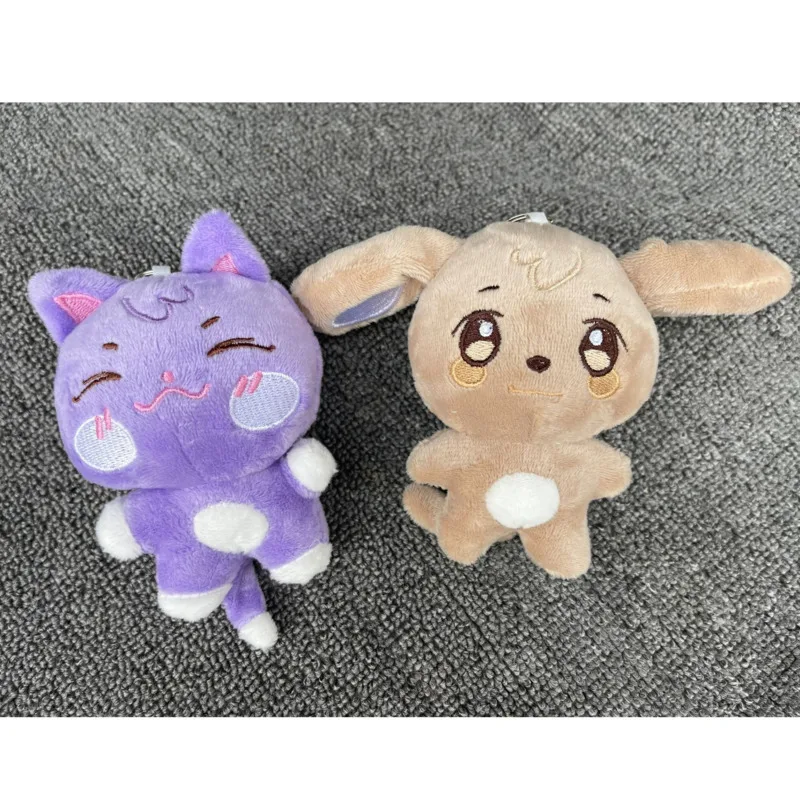 LLavero de muñeca de tienda emergente de 10CM, llavero con colgante de felpa bonito de dibujos animados de ANITEEZ, accesorios para bolso, regalos para seguidores de Kpop Yunho Yeosang
