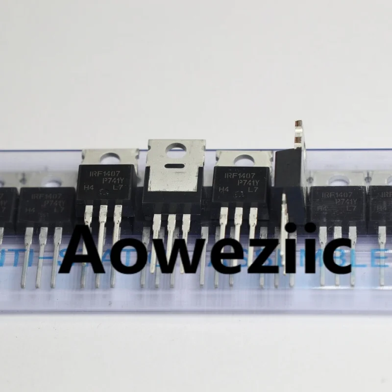 Aoweziic-2016 + 100 nuevo, original e importado, IRF1407, IRF1407PBF, TO220, FET, 130A, 75V