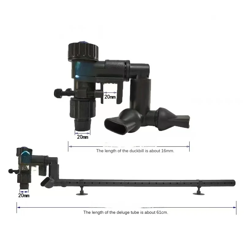 SUNSUN HW-3000 filtro externo accesorios de barril tubería de entrada y salida de agua filtro de tanque de peces tubería de agua tubería de lluvia