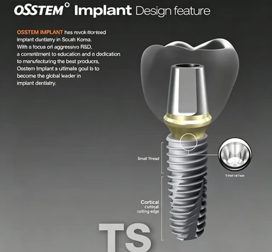 4PCS Tornillo Óseo Micro Mini para Implantes del Sistema Osstem TS, Instrumentos Quirúrgicos Profesionales para Ortodoncia