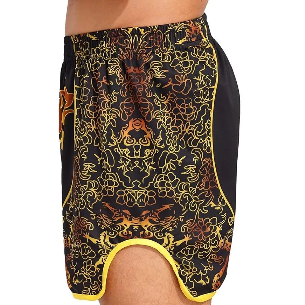 Boxers para hombre de Muay Thai Shorts deportivos MMA pantalones cortos de entrenamiento de lucha