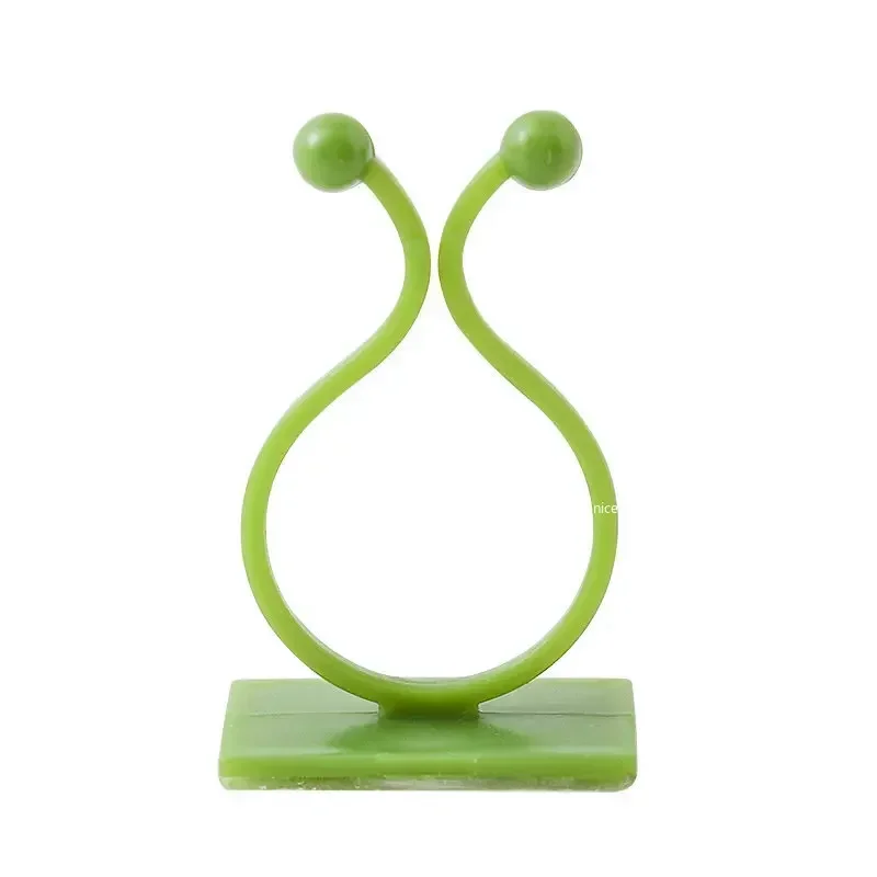 Clips de pared para trepar plantas de 20 piezas, gancho de hebilla de vid, fijador de abrazadera de ratán, Stent de planta autoadhesivo, enredadera Invisible fija para trepar