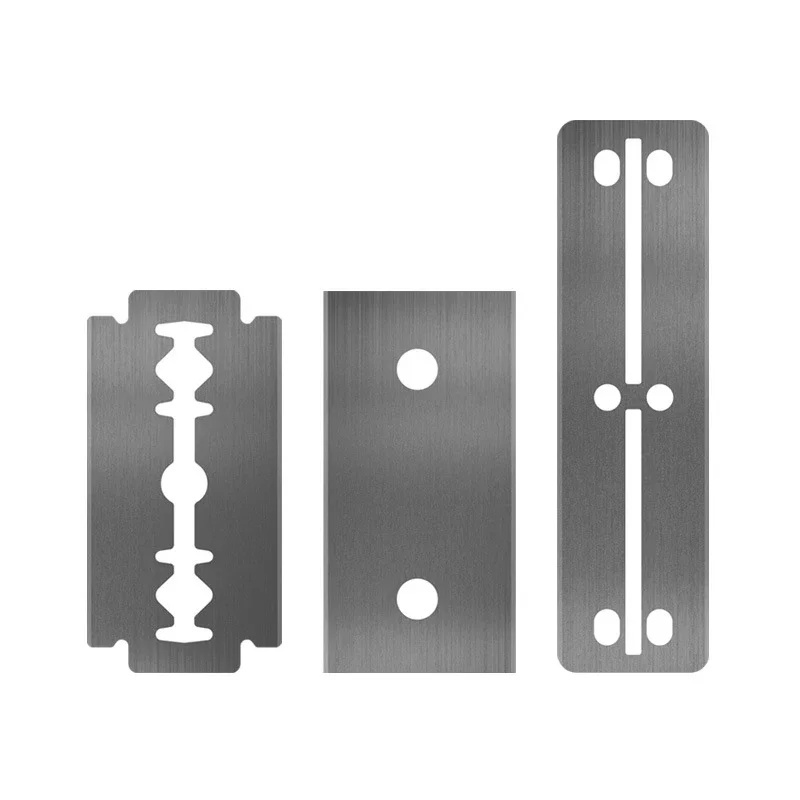 Removedor de algas para acuario, cuchilla raspadora, cuchillas de repuesto de Metal, eliminación de algas, pecera, planta acuática, herramientas de limpieza de césped