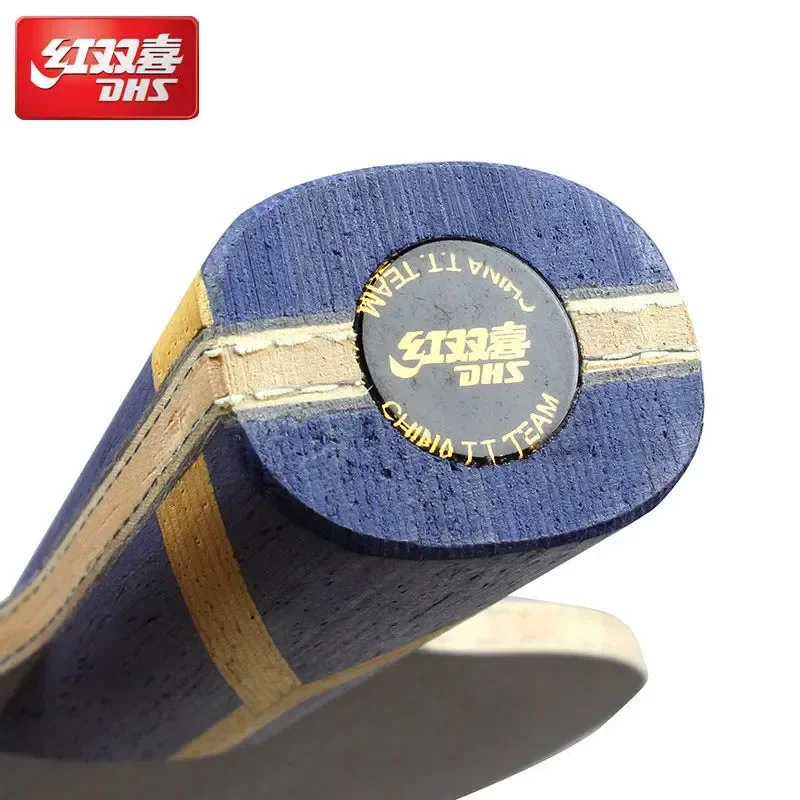 Hoja de tenis de mesa DHS Hurricane 301 H301, 5 madera, 2 AC, hoja de Ping Pong de carbono ofensiva para equipo nacional chino