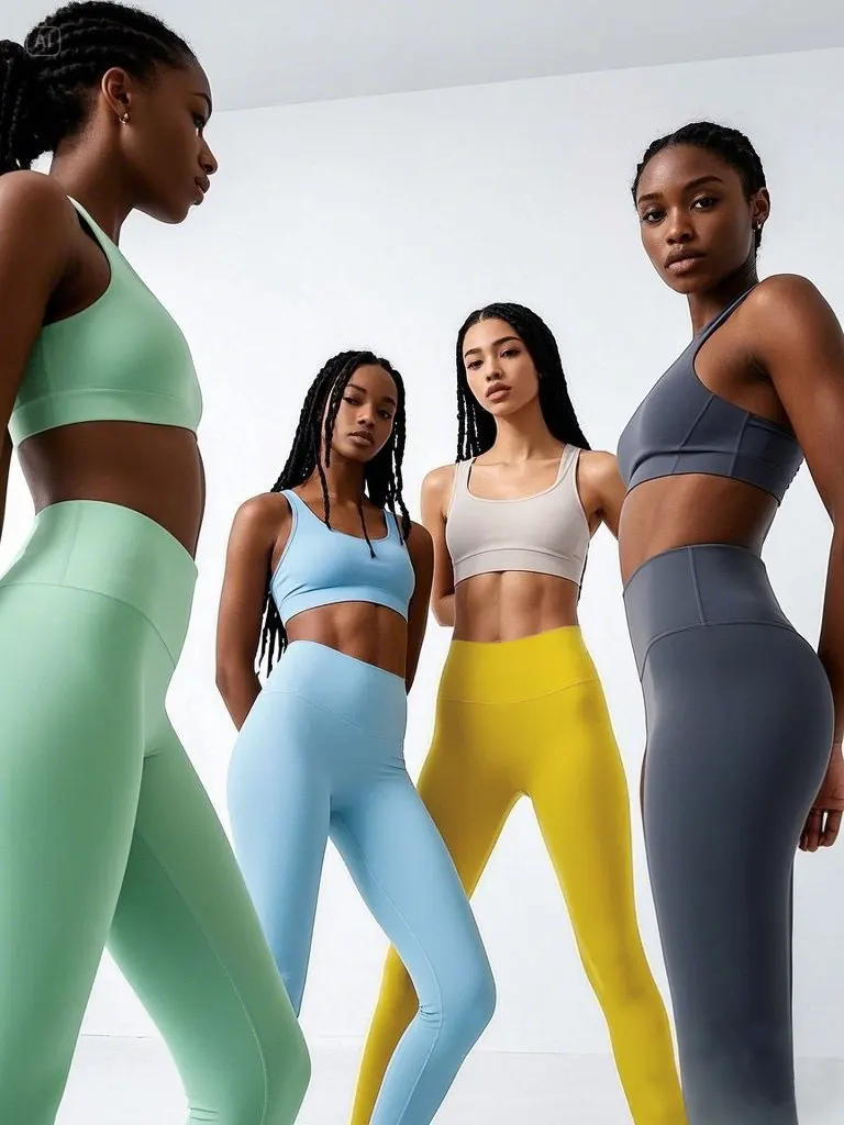 Venta de verano Pantalones de yoga de cintura alta - Leggings elásticos de secado rápido en 4 direcciones para correr, ciclismo, gimnasio y entrenamiento